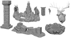 Pools & Pillars Unpainted (HD Minis)